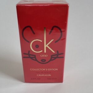 Calvin Klein CK One Collector's Edition - Red and Gold